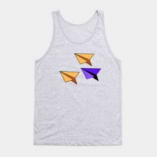 Paper airplane Tank Top